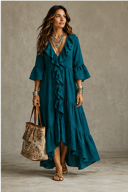 Vestido Elvelie - el encanto retro que conquista a primera vista